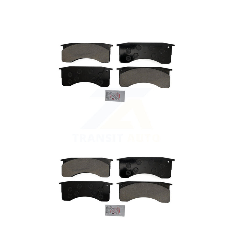 AmeriBRAKES KNF-100124 Disc Brake Pad for 1991-2023 Ford F-650, Ford F-750 and More - Front and Rear