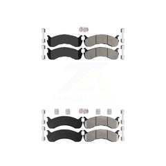 AmeriBRAKES KNF-100125 Disc Brake Pad for 1998-2023 Ford F-53 Motorhome Chassis, Freightliner MCL and More - Front and Rear