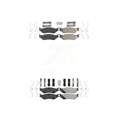 AmeriBRAKES KNF-100132 Disc Brake Pad for 1999-2021 Ford F-53 Motorhome Chassis, Ford F-59 Commercial Stripped Chassis and More - Front and Rear