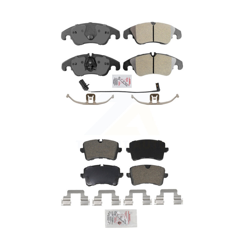 AmeriBRAKES KNF-100140 Disc Brake Pad for 2012-2015 Audi A6 Quattro, Audi A7 Quattro, Audi A6 - Front and Rear