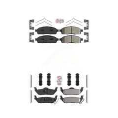 AmeriBRAKES KNF-100241 Disc Brake Pad for 2004-2009 Lincoln Mark LT, Ford F-150 - Front and Rear