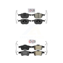 AmeriBRAKES KNF-100290 Disc Brake Pad for 2004-2006 Mazda 5, Mazda 3 - Front and Rear