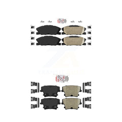AmeriBRAKES KNF-100360 Disc Brake Pad for 2014-2018 Dodge Charger - Front and Rear
