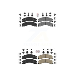AmeriBRAKES KNF-100369 Disc Brake Pad for 2011-2019 Chevrolet Suburban 3500 HD, Chevrolet Silverado 2500 HD and More - Front and Rear