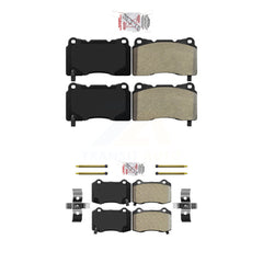 AmeriBRAKES KNF-100387 Disc Brake Pad for 2004-2021 Tesla X, Tesla S and More - Front and Rear