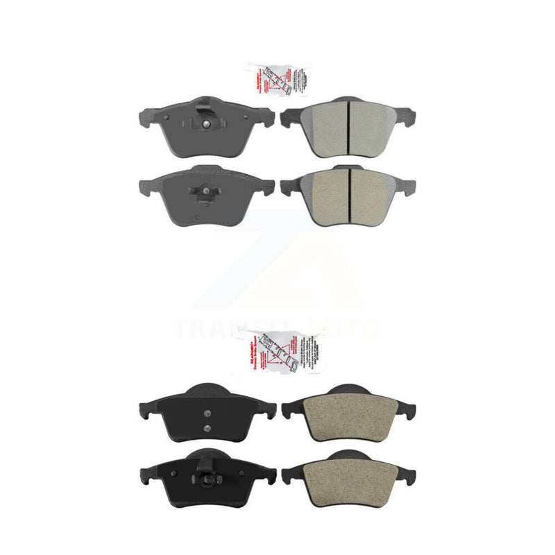 AmeriBRAKES KNF-100388 Disc Brake Pad for 2008-2009 Volvo S60 - Front and Rear