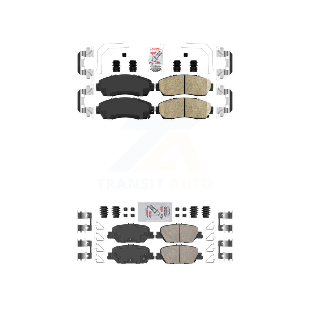 AmeriBRAKES KNF-100412 Disc Brake Pad for 2020-2022 Honda CR-V - Front and Rear