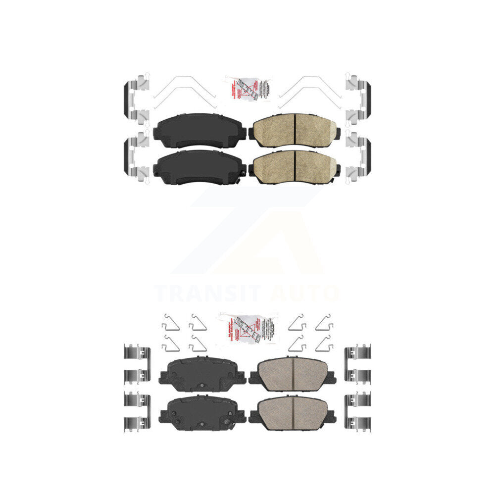 AmeriBRAKES KNF-100415 Disc Brake Pad for 2020-2022 Honda CR-V - Front and Rear