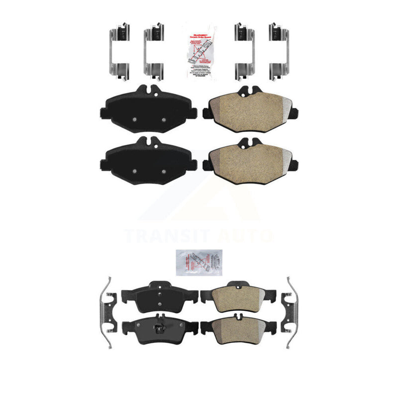 AmeriBRAKES KNF-100420 Disc Brake Pad for 2003-2009 Mercedes-Benz E350, Mercedes-Benz E320 - Front and Rear