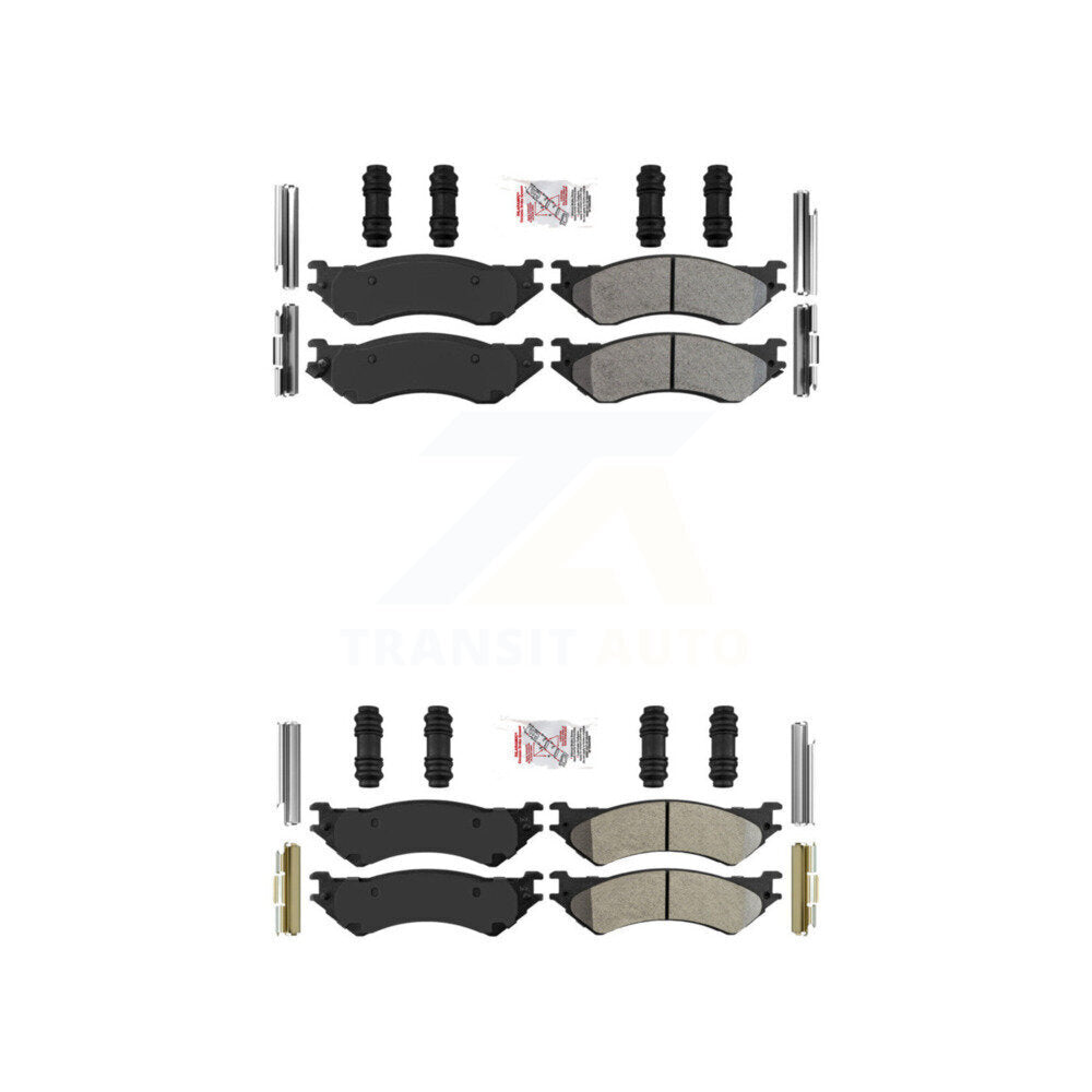 AmeriBRAKES KNF-100475 Disc Brake Pad for 2004 Ford F-150 Heritage - Front and Rear