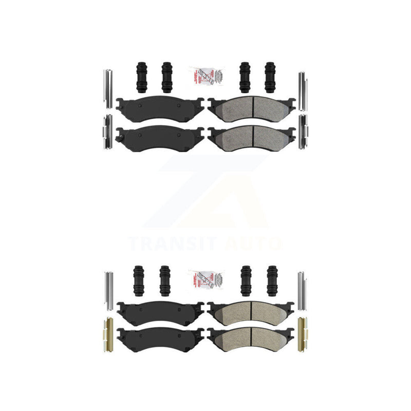 AmeriBRAKES KNF-100475 Disc Brake Pad for 2004 Ford F-150 Heritage - Front and Rear
