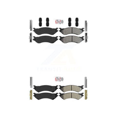 AmeriBRAKES KNF-100476 Disc Brake Pad for 2004 Ford F-150 Heritage - Front and Rear