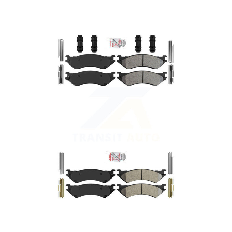 AmeriBRAKES KNF-100476 Disc Brake Pad for 2004 Ford F-150 Heritage - Front and Rear