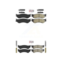 AmeriBRAKES KNF-100478 Disc Brake Pad for 2004 Ford F-150 Heritage - Front and Rear