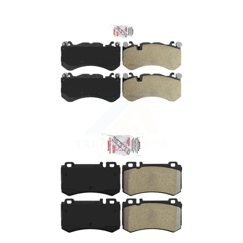 AmeriBRAKES KNF-100542 Disc Brake Pad for 2008-2009 Mercedes-Benz CLK63 AMG, Mercedes-Benz SL600 - Front and Rear