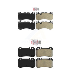 AmeriBRAKES KNF-100542 Disc Brake Pad for 2008-2009 Mercedes-Benz CLK63 AMG, Mercedes-Benz SL600 - Front and Rear