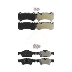 AmeriBRAKES KNF-100543 Disc Brake Pad for 2013-2018 Mercedes-Benz G65 AMG, Mercedes-Benz G63 AMG - Front and Rear