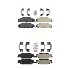 AmeriBRAKES KNF-100548 Disc Brake Pad for 2003-2008 Cadillac CTS, Cadillac STS, Pontiac Grand Prix - Front and Rear