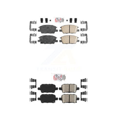 AmeriBRAKES KNF-100569 Disc Brake Pad for 2018-2020 Buick Regal Sportback, Chevrolet Equinox and More - Front and Rear