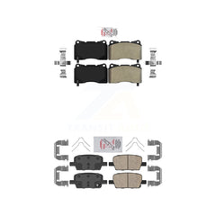 AmeriBRAKES KNF-100577 Disc Brake Pad for 2016-2022 Chevrolet Camaro, Cadillac CT6 - Front and Rear