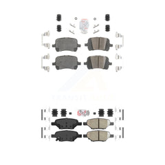 AmeriBRAKES KNF-100638 Disc Brake Pad for 2004-2012 Chevrolet HHR, Pontiac G5 and More - Front and Rear
