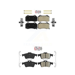 AmeriBRAKES KNF-100640 Disc Brake Pad for 2008-2010 Chevrolet Cobalt - Front and Rear