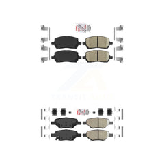 AmeriBRAKES KNF-100645 Disc Brake Pad for 2006-2010 Pontiac G5, Pontiac Pursuit - Front and Rear