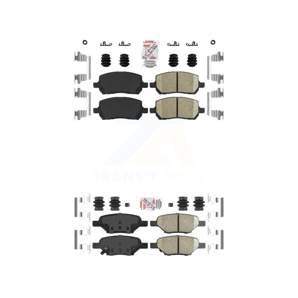 AmeriBRAKES KNF-100647 Disc Brake Pad for 2006-2010 Pontiac G5, Pontiac Pursuit - Front and Rear