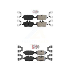 AmeriBRAKES KNF-100674 Disc Brake Pad for 2007-2015 Mini Cooper - Front and Rear