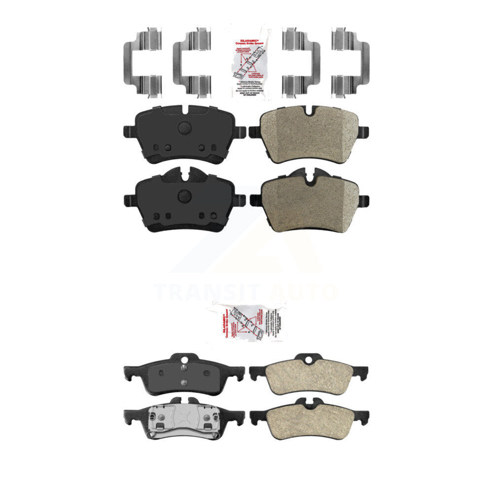 AmeriBRAKES KNF-100675 Disc Brake Pad for 2002-2008 Mini Cooper - Front and Rear
