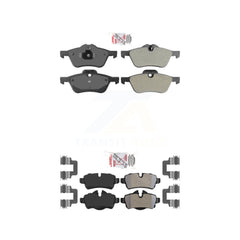AmeriBRAKES KNF-100678 Disc Brake Pad for 2007-2008 Mini Cooper - Front and Rear