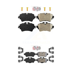 AmeriBRAKES KNF-100679 Disc Brake Pad for 2015 Mini Cooper - Front and Rear