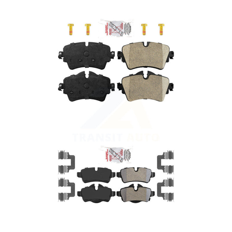 AmeriBRAKES KNF-100679 Disc Brake Pad for 2015 Mini Cooper - Front and Rear