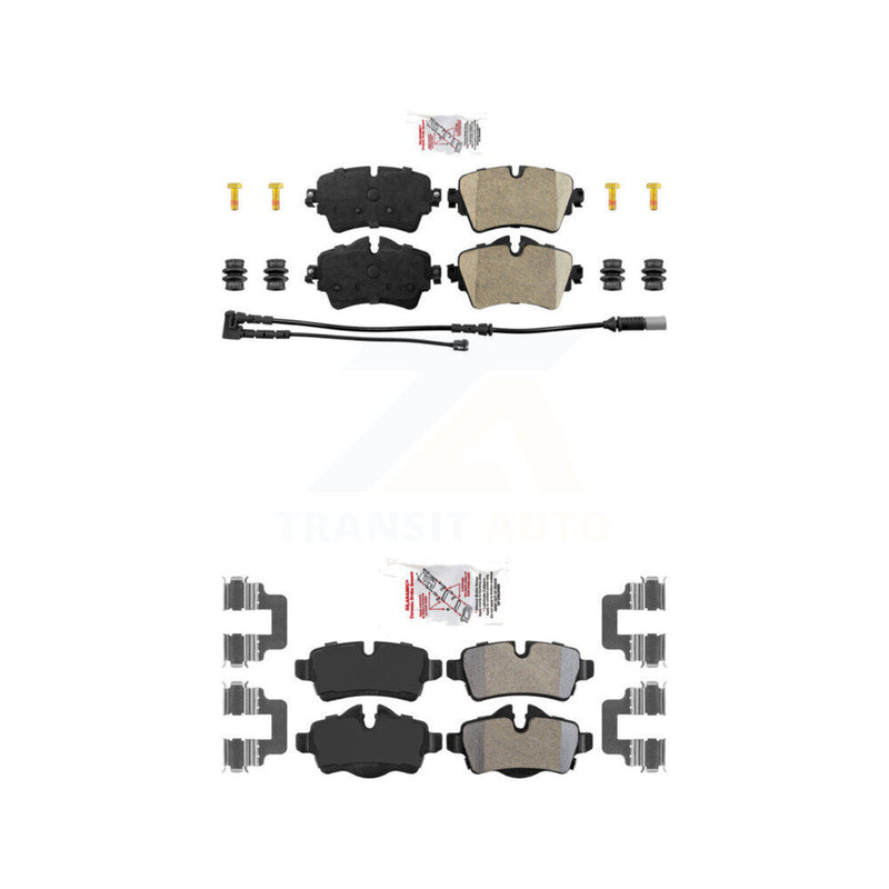 AmeriBRAKES KNF-100682 Disc Brake Pad for 2015 Mini Cooper - Front and Rear