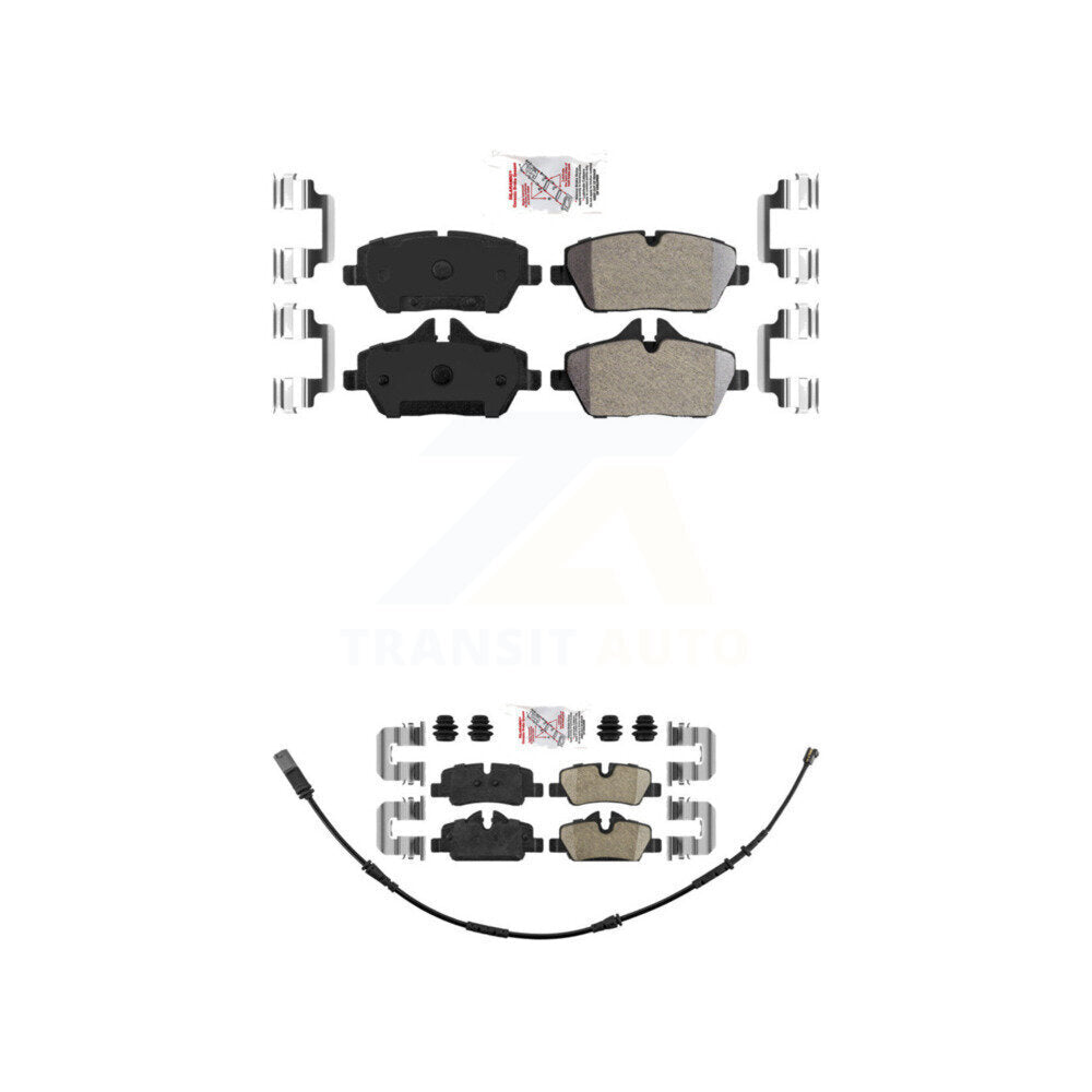 AmeriBRAKES KNF-100687 Disc Brake Pad for 2015-2022 Mini Cooper - Front and Rear