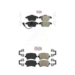 AmeriBRAKES KNF-100717 Disc Brake Pad for 2005-2017 Volkswagen CC, Audi TT and More - Front and Rear