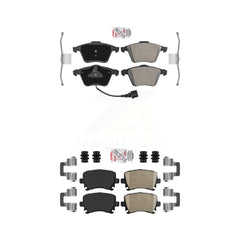 AmeriBRAKES KNF-100726 Disc Brake Pad for 2008-2015 Audi TTS Quattro, Audi TT Quattro - Front and Rear