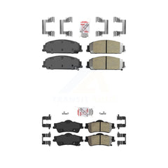 AmeriBRAKES KNF-100743 Disc Brake Pad for 2008-2009 Pontiac G8 - Front and Rear