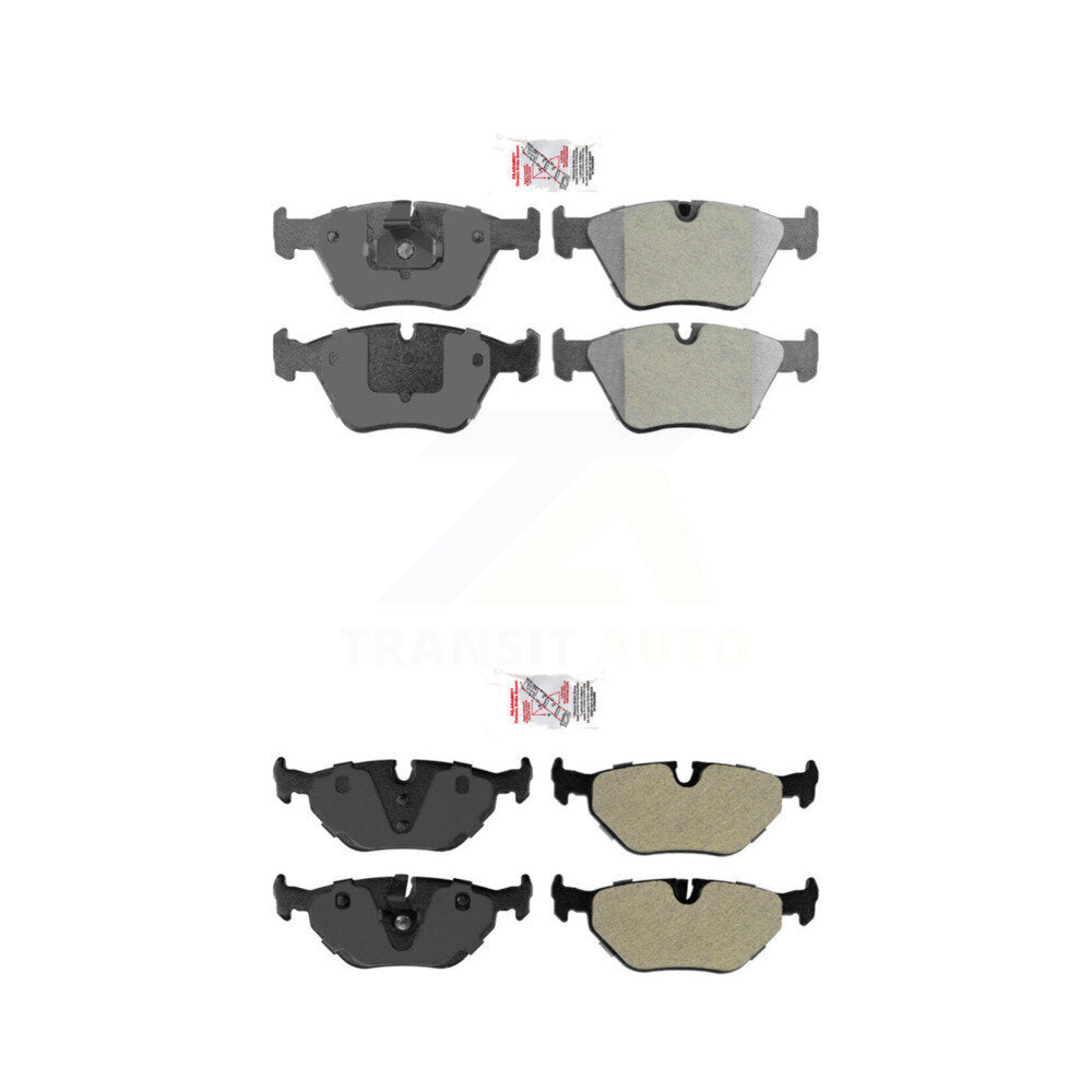 AmeriBRAKES KNF-100750 Disc Brake Pad for 2006-2008 BMW Z4 - Front and Rear