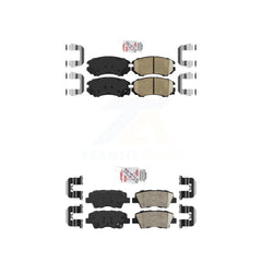 AmeriBRAKES KNF-100771 Disc Brake Pad for 2010-2011 Hyundai Azera, Hyundai Elantra - Front and Rear
