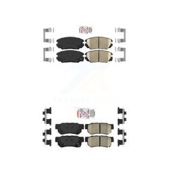 AmeriBRAKES KNF-100779 Disc Brake Pad for 2006-2009 Hyundai Azera, Hyundai Sonata - Front and Rear
