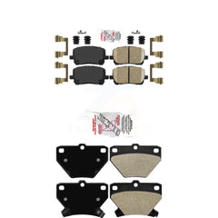 AmeriBRAKES KNF-100793 Disc Brake Pad for 2003-2008 Toyota Corolla, Pontiac Vibe, Toyota Matrix - Front and Rear