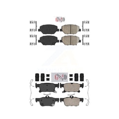 AmeriBRAKES KNF-100799 Disc Brake Pad for 2016-2020 Buick Envision - Front and Rear