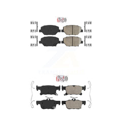 AmeriBRAKES KNF-100800 Disc Brake Pad for 2016-2020 Buick Envision - Front and Rear