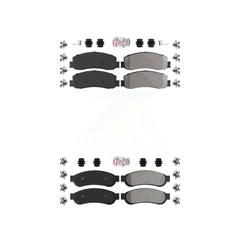 AmeriBRAKES KNF-100827 Disc Brake Pad for 2008-2012 Ford F-250 Super Duty, Ford F-350 Super Duty - Front and Rear