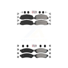 AmeriBRAKES KNF-100828 Disc Brake Pad for 2010-2012 Ford F-250 Super Duty, Ford F-350 Super Duty - Front and Rear