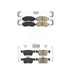 AmeriBRAKES KNF-100865 Disc Brake Pad for 2019-2021 Acura RDX - Front and Rear