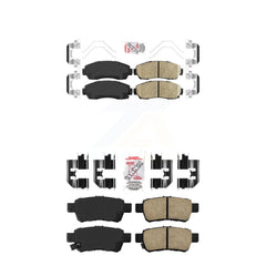 AmeriBRAKES KNF-100868 Disc Brake Pad for 2005-2010 Honda Odyssey - Front and Rear