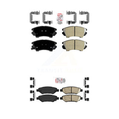 AmeriBRAKES KNF-100891 Disc Brake Pad for 2010-2015 Chevrolet Camaro - Front and Rear