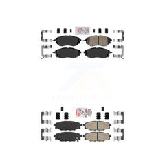 AmeriBRAKES KNF-100902 Disc Brake Pad for 2015-2021 Subaru WRX - Front and Rear